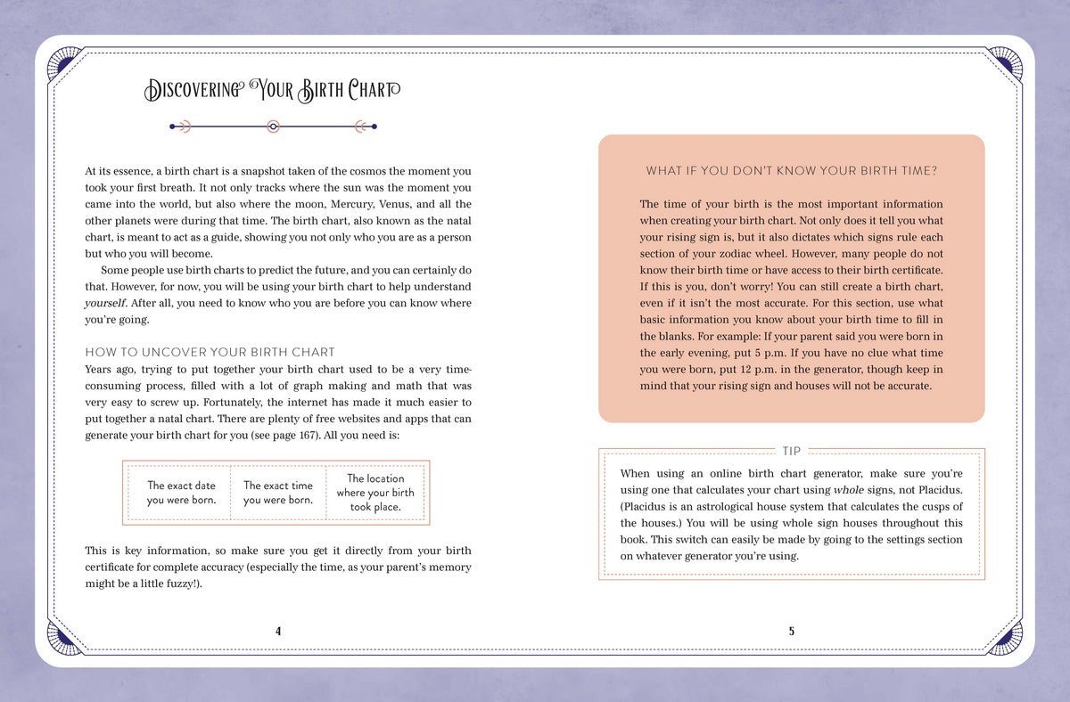 interior preview 2 of Astrology — Eternal Spirit