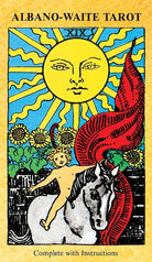 Albano-Waite Tarot colourful box with sun and zodiac imagery — Eternal Spirit
