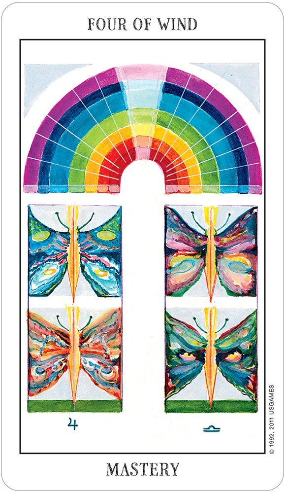 Tarot of the Spirit card celebrating the deck's unique visual language — Eternal Spirit