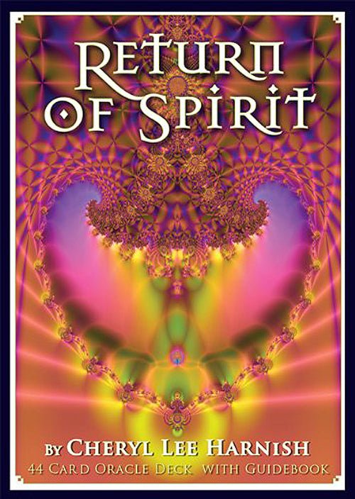 Return of Spirit Cards box with radiant phoenix and cosmic mandala — Eternal Spirit