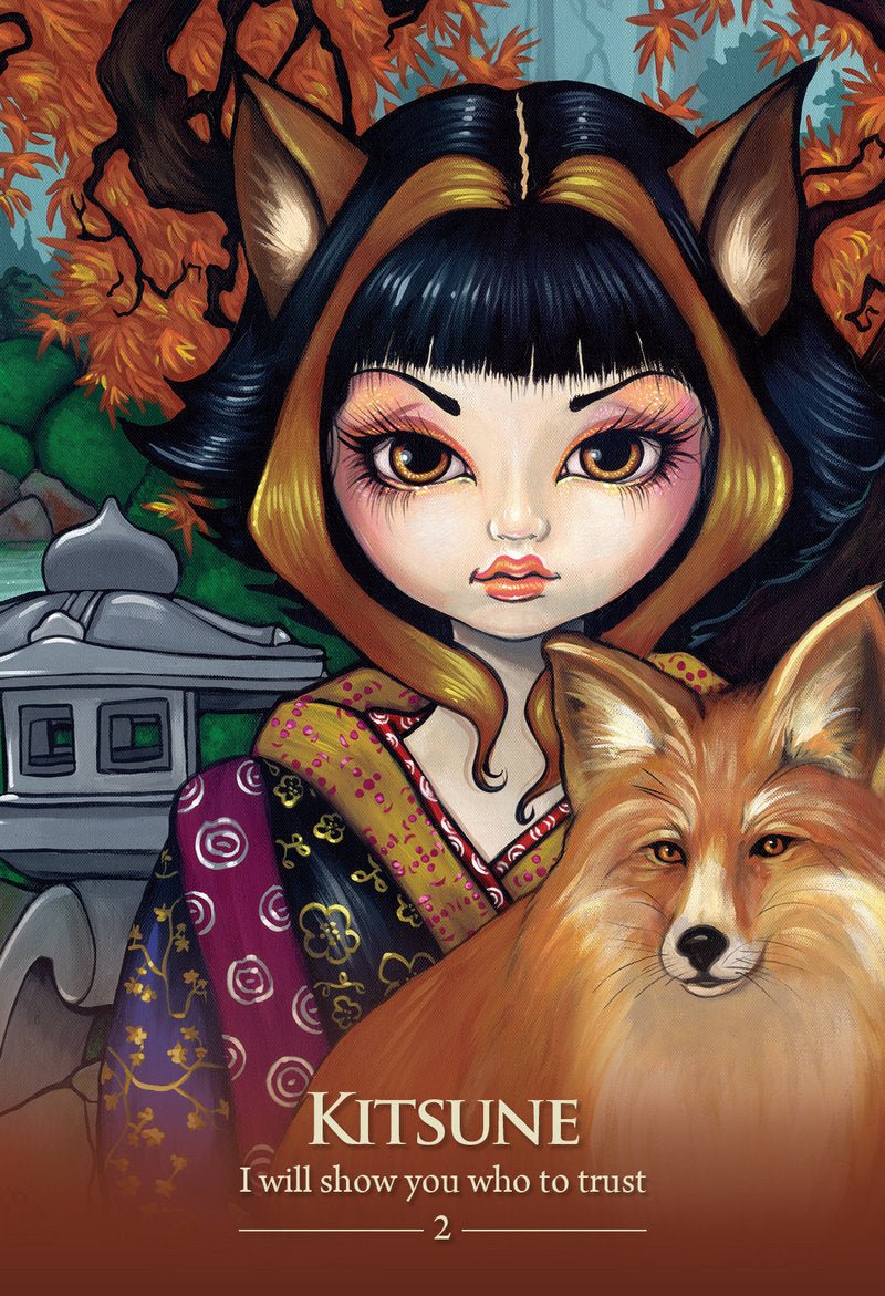 Oracle of the Shapeshifters Oracle card reflecting the deck's transcendent artwork — Eternal Spirit