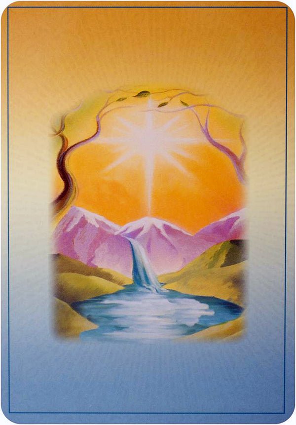 Gateway Oracle card portraying the deck's otherworldly aesthetic — Eternal Spirit