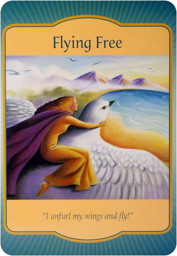 Gateway Oracle card sharing the deck's luminous illustration style — Eternal Spirit