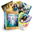 The Archangel Michael Sword of Light Oracle deck, Sword of Light card showing radiant blade with angelic — Eternal Spirit