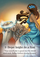 The Archangel Michael Sword of Light Oracle card displaying the deck's hand-painted illustrations — Eternal Spirit
