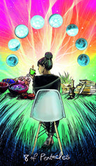 Sample card from the The Light Seer's Tarot tarot deck — Eternal Spirit