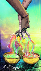 The Light Seer's Tarot card revealing the deck's mystical artwork — Eternal Spirit