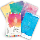 Sacred Creators Oracle box with colourful cosmic art and crystal motifs — Eternal Spirit