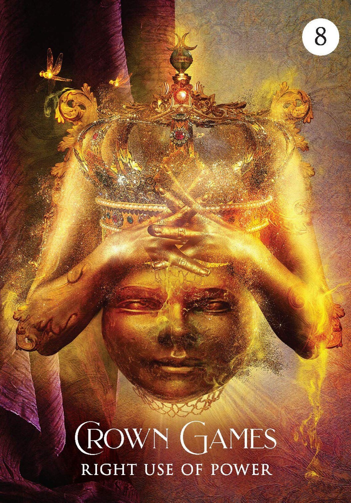 The Shaman's Dream Oracle card showing the deck's detailed artistic vision — Eternal Spirit