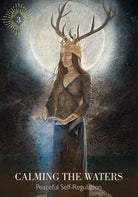 The Priestess of Light Oracle card revealing the deck's deeply layered symbolism — Eternal Spirit