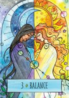 The Earthcraft Oracle card revealing the deck's deeply layered symbolism — Eternal Spirit