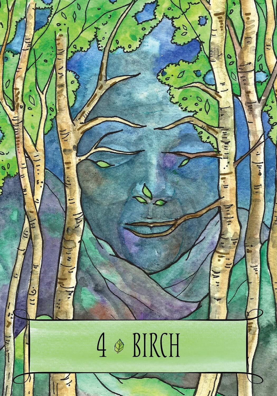 The Earthcraft Oracle card exhibiting the deck's transformative card art — Eternal Spirit