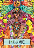 The Earthcraft Oracle card celebrating the deck's unique visual language — Eternal Spirit