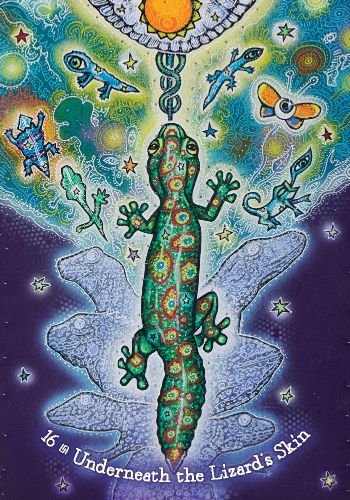 The Dream Weaver's Oracle card featuring the deck's enchanting card art — Eternal Spirit