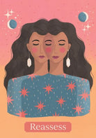 Self-Care Wisdom Cards card reflecting the deck's transcendent artwork — Eternal Spirit