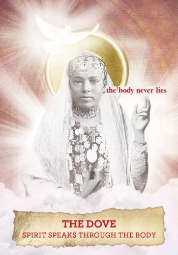 The Mary Magdalene Oracle card unveiling the deck's spiritual symbolism — Eternal Spirit