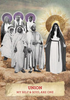 The Mary Magdalene Oracle card presenting the deck's visionary illustrations — Eternal Spirit