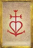 The Mary Magdalene Oracle card showing the deck's detailed artistic vision — Eternal Spirit
