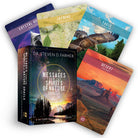 Messages From The Spirits Of Nature deck, Spread of nature spirit cards showing forests, mountains and — Eternal Spirit