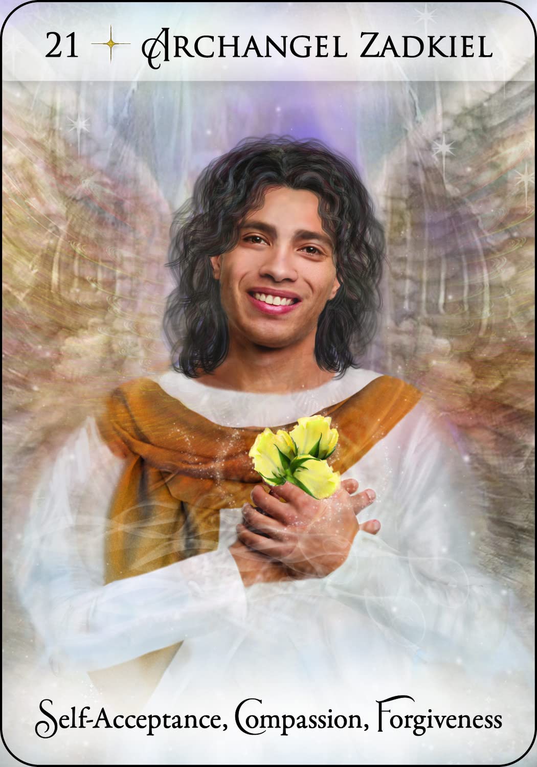 Energy and Spirit Oracle card featuring the deck's enchanting card art — Eternal Spirit