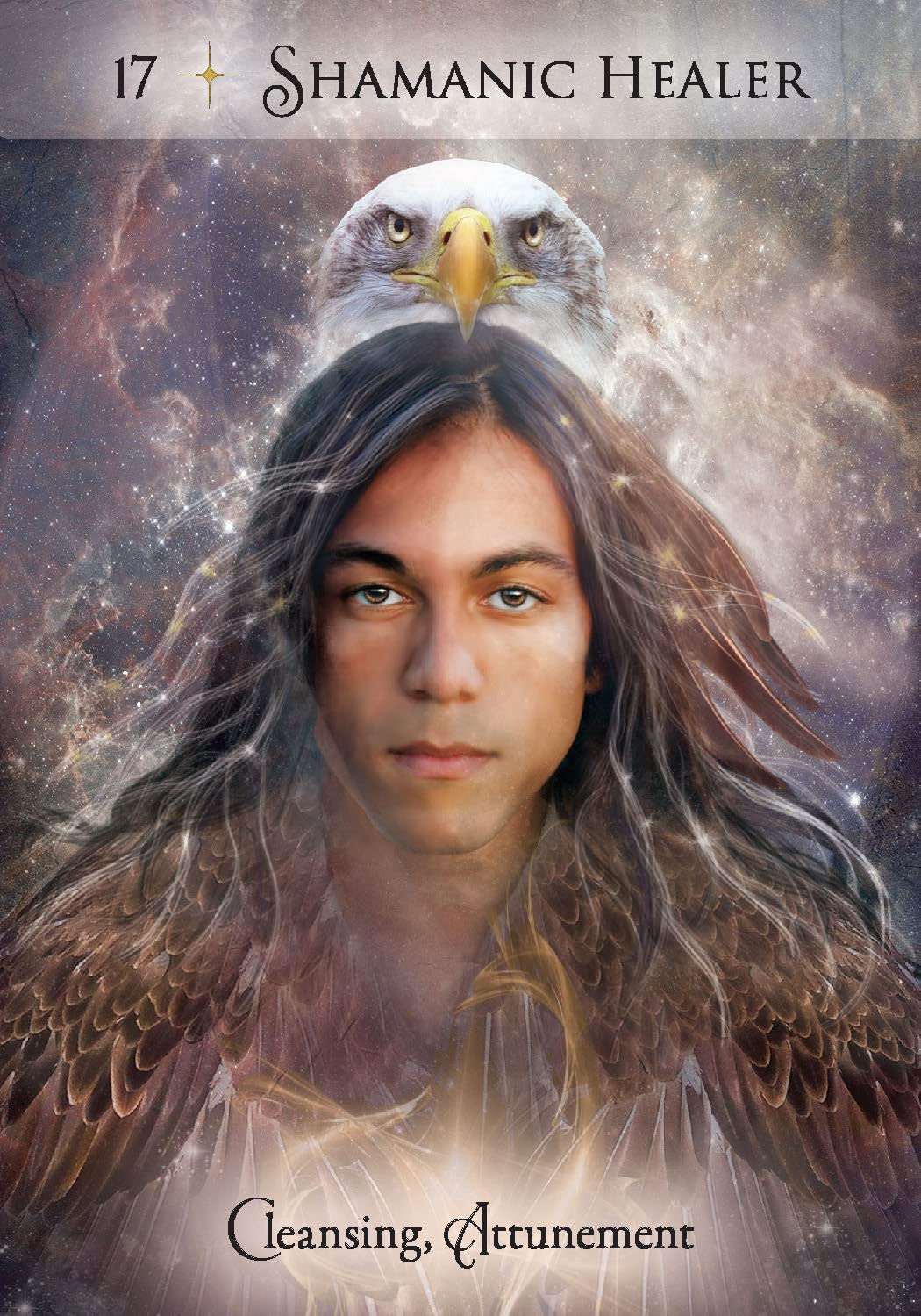 Energy and Spirit Oracle card exploring the deck's contemplative imagery — Eternal Spirit