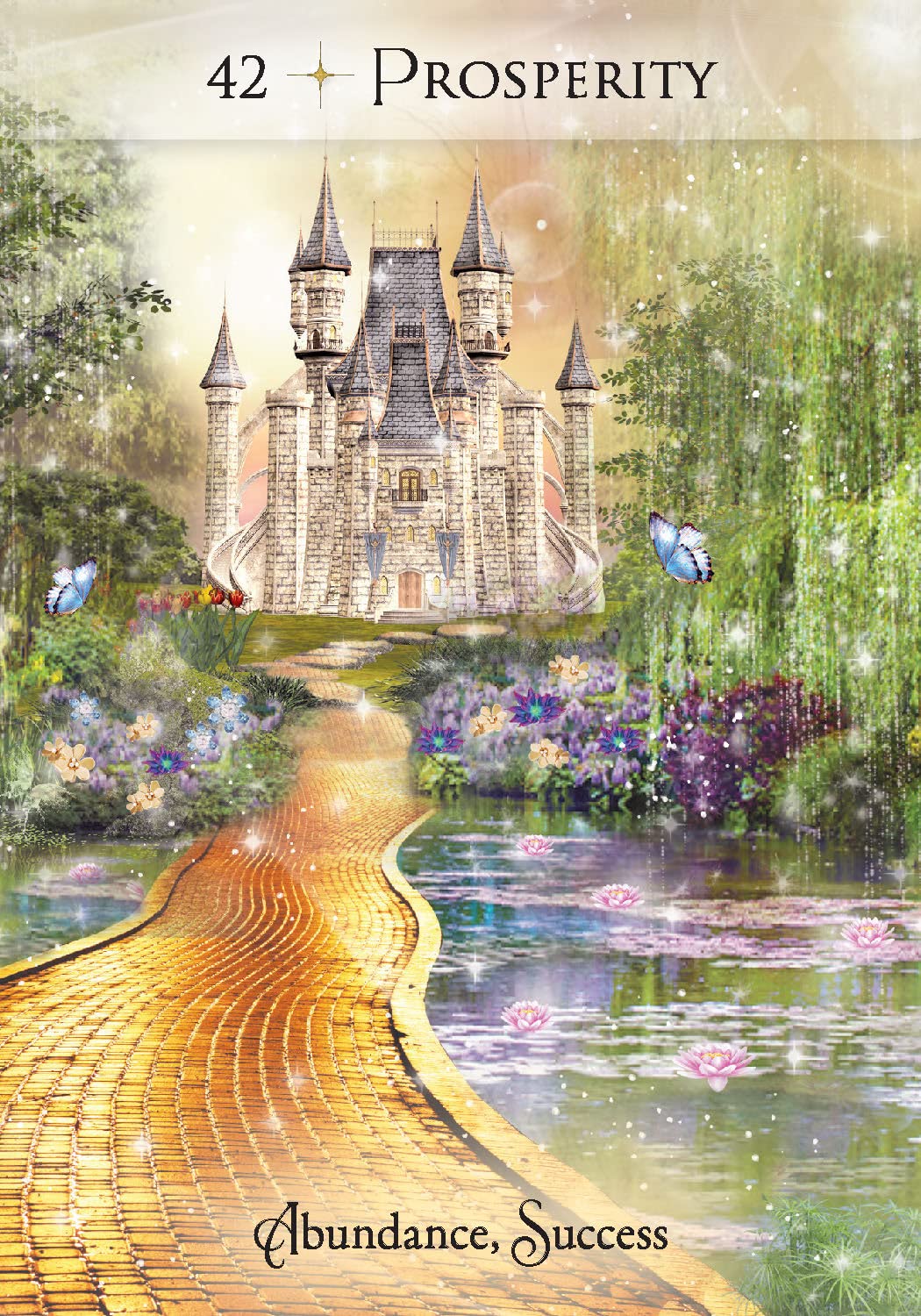 Energy and Spirit Oracle card reflecting the deck's transcendent artwork — Eternal Spirit
