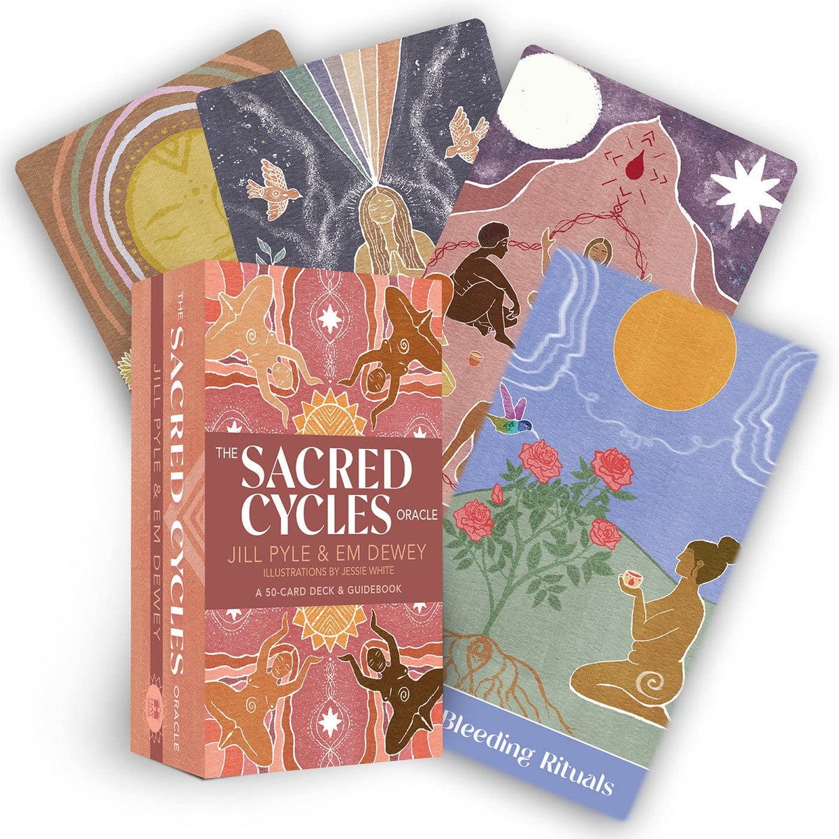 The Sacred Cycles Oracle card unveiling the deck's spiritual symbolism — Eternal Spirit