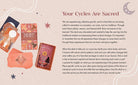 The Sacred Cycles Oracle card displaying the deck's hand-painted illustrations — Eternal Spirit
