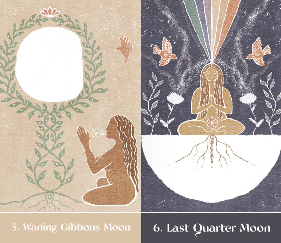 The Sacred Cycles Oracle card celebrating the deck's unique visual language — Eternal Spirit