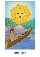 Secrets of Paradise Tarot card demonstrating the deck's inspired artistry — Eternal Spirit