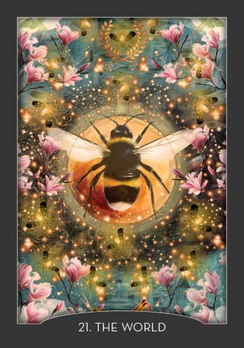 Guardian of the Night Tarot card showcasing the deck's evocative imagery — Eternal Spirit