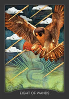 Guardian of the Night Tarot card highlighting the deck's symbolic art — Eternal Spirit