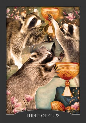 Guardian of the Night Tarot card capturing the deck's intuitive artistry — Eternal Spirit