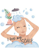 Sample page from Love Your Body Cards affirmation deck — Eternal Spirit