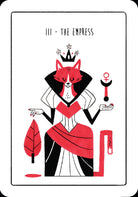 Archanis Animal Tarot card showcasing the deck's evocative imagery — Eternal Spirit