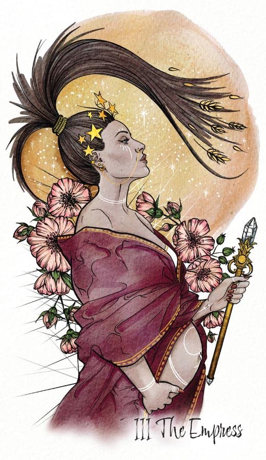 The Unfolding Path card exhibiting the deck's transformative card art — Eternal Spirit