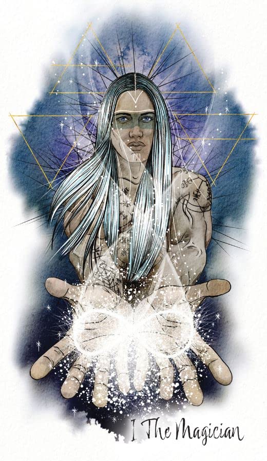 The Unfolding Path card revealing the deck's deeply layered symbolism — Eternal Spirit