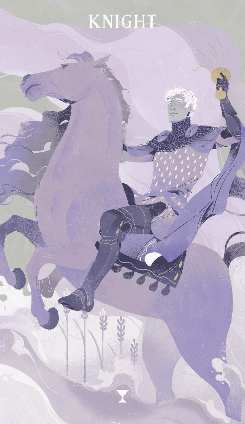 Sample card from the The Spheres of Heaven Tarot tarot deck — Eternal Spirit