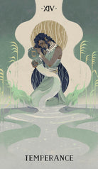 The Spheres of Heaven Tarot card illuminating the deck's rich colour palette — Eternal Spirit