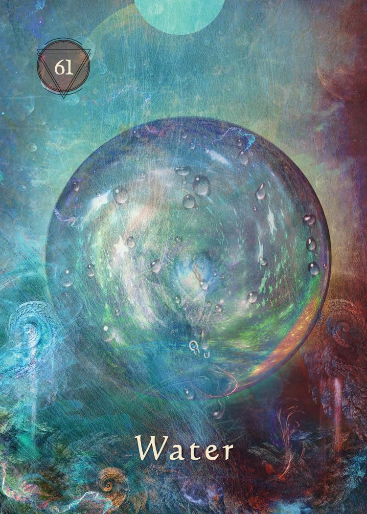 Mystical Shaman Oracle (Pocket Edition) card portraying the deck's otherworldly aesthetic — Eternal Spirit