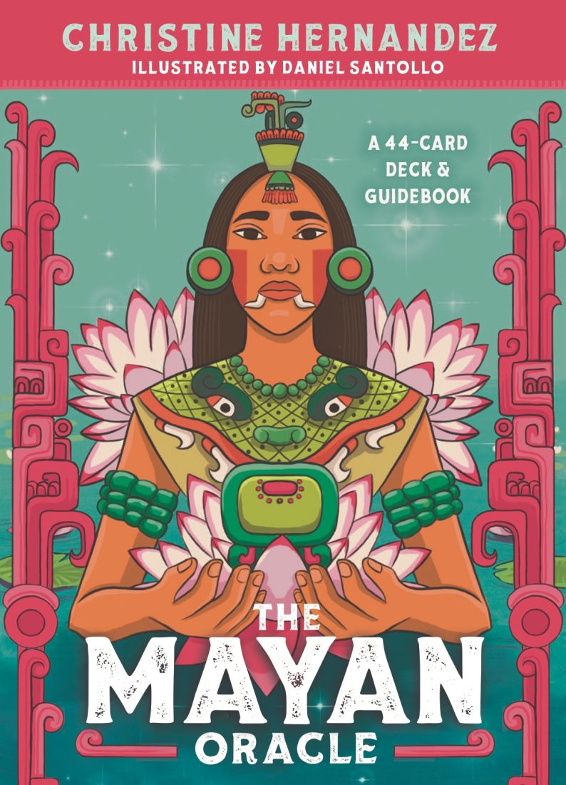 The Mayan Oracle Cards, Hay House edition, by Christine Olivia Hernandez, box cover
