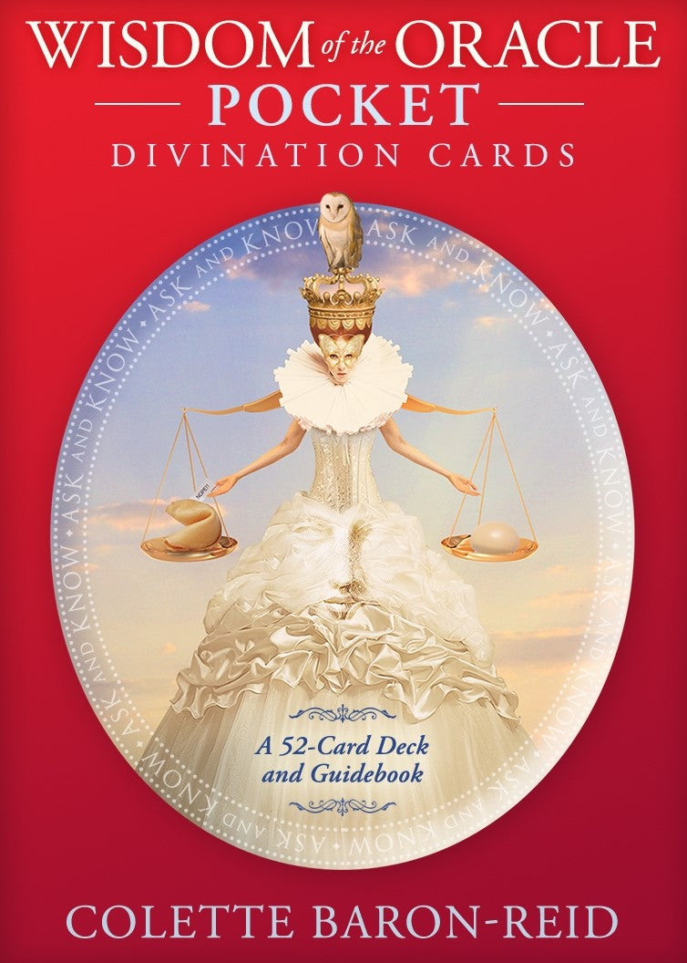 Wisdom of the Oracle Divination Cards, pocket edition, by Colette Baron-Reid, box cover