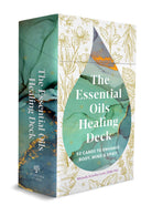The Essential Oils Healing Deck box with botanical herb illustrations — Eternal Spirit