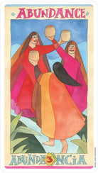 Napo Tarot card portraying the deck's otherworldly aesthetic — Eternal Spirit