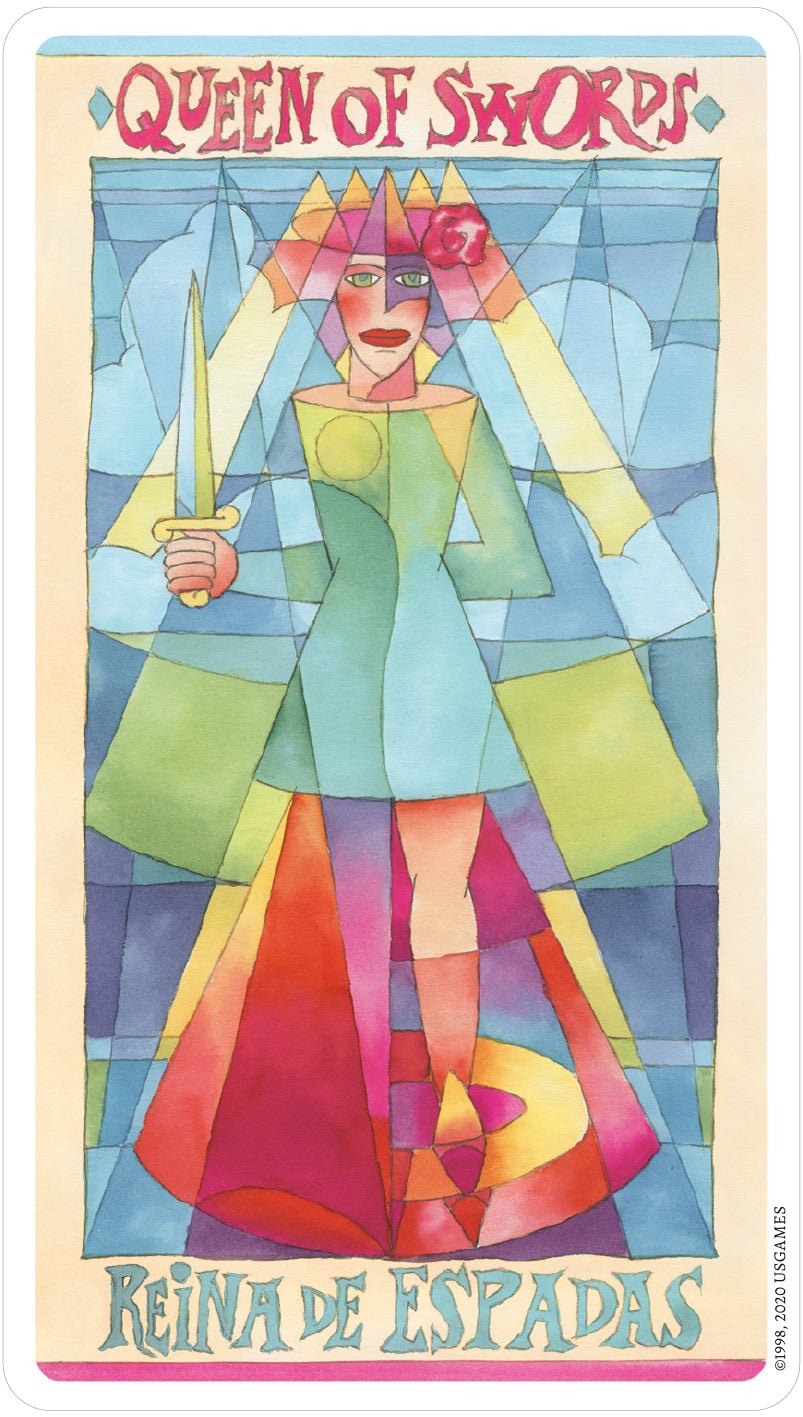 Napo Tarot card exhibiting the deck's transformative card art — Eternal Spirit