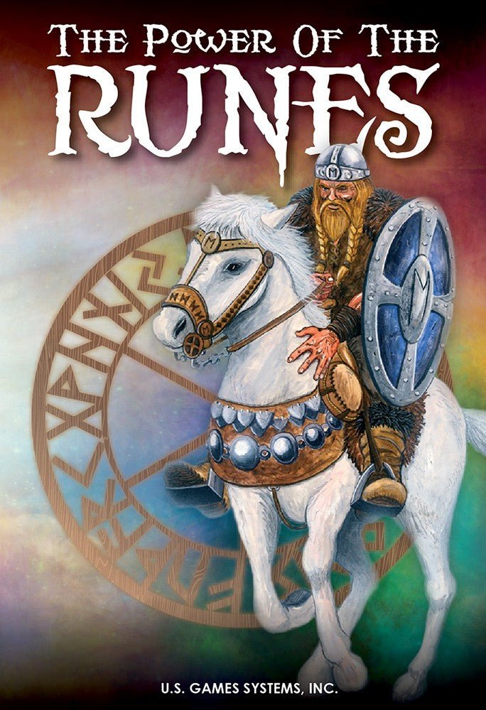 Power of the Runes divination card deck, cover artwork — Eternal Spirit