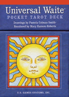 Box cover of Universal Waite Pocket Tarot tarot card deck — Eternal Spirit