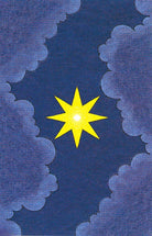 Universal Waite Pocket Tarot card demonstrating the deck's inspired artistry — Eternal Spirit