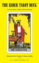 Box cover of The Rider Waite Tarot (Premier Edition) tarot card deck — Eternal Spirit