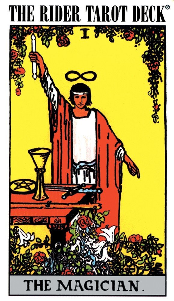 Sample card from the The Rider Waite Tarot (Premier Edition) tarot deck — Eternal Spirit